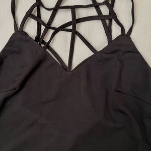 Black Strapped dress from French kiss in a size Small